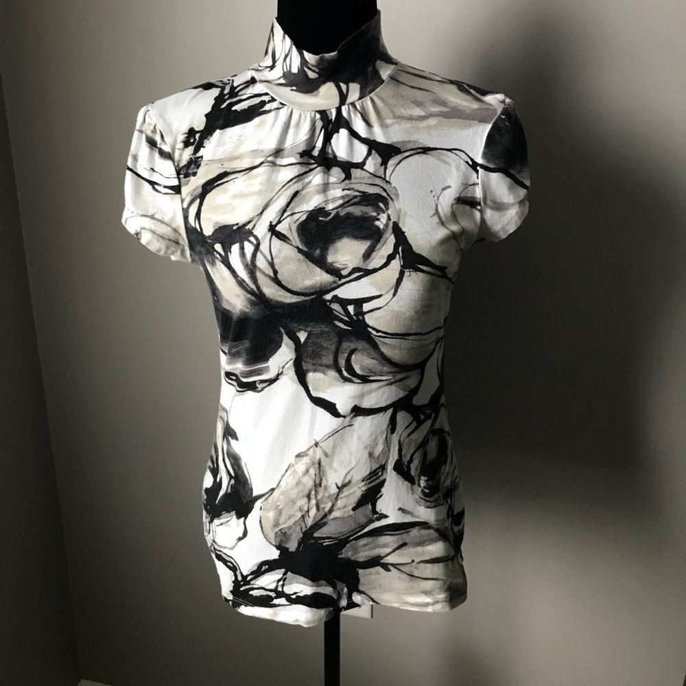 Express Mock Neck Blouse